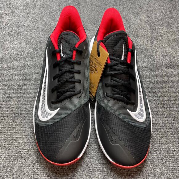 Nike Precision VII Men\'s Basketball Shoes Size US 10 Black White Red